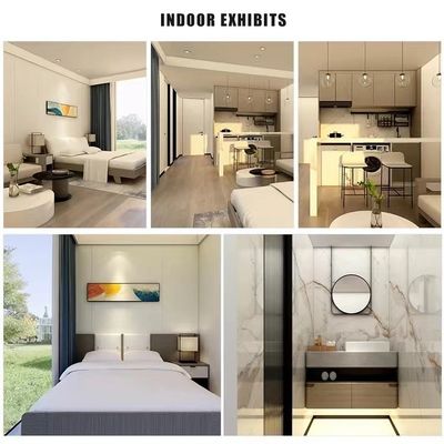 Maison mobile mobile préfabriquée avec support technique en ligne et maison capsule spatiale