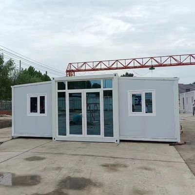 Élargir la maison avec une salle de conteneurs à double aile de 20 pieds MGO plancher de planche de luxe