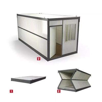 Conception contemporaine de maisons de conteneurs pliantes pour bureaux pour maisons préfabriquées