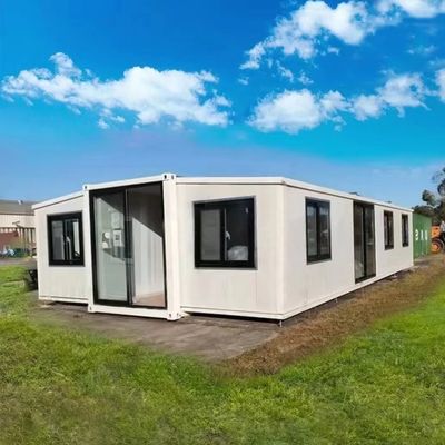 Élargir la maison avec une salle de conteneurs à double aile de 20 pieds MGO plancher de planche de luxe