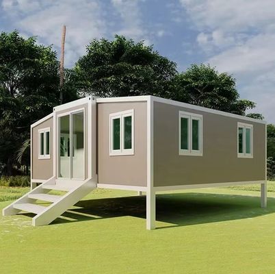 20 pieds 40 pieds 3 chambres de luxe pliable contenant d'expansion maison maison style luxueux