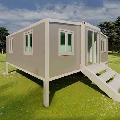 20 pieds 40 pieds 3 chambres de luxe pliable contenant d'expansion maison maison style luxueux