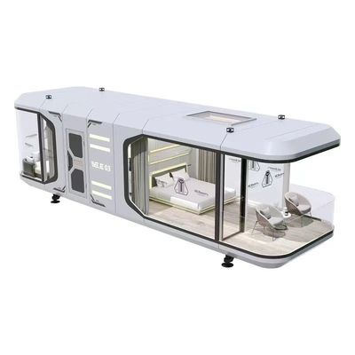 Maison capsule spatiale de style contemporain Maison modulaire préfabriquée pour camping