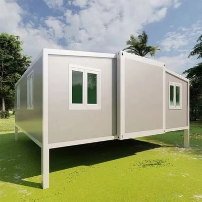 20 pieds 40 pieds 3 chambres de luxe pliable contenant d'expansion maison maison style luxueux