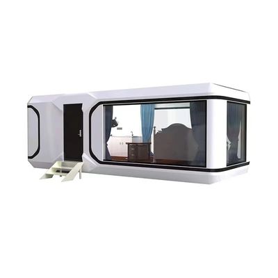 Maison mobile portable préfabriquée avec panneau sandwich en laine de roche