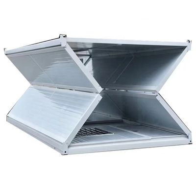 Maison de conteneur pliable pour bureau préfabriqué Q235/Q345 cadre en acier léger