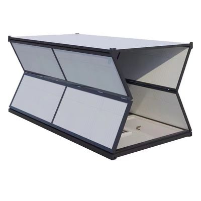 Container pliable portable Maison de résidence Entrepôt de bureau Hôtel Plier préfabriqué