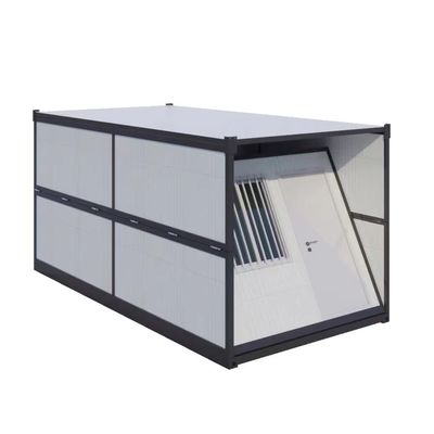 Container pliable portable Maison de résidence Entrepôt de bureau Hôtel Plier préfabriqué