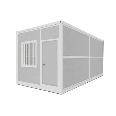 Maison de construction en acier maison de conteneurs préfabriquée maison mobile avec panneau sandwich mur