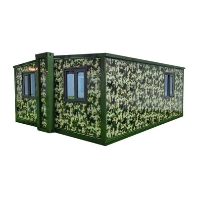 Maison de luxe préfabriquée avec conteneur mobile et toit en panneaux sandwich EPS