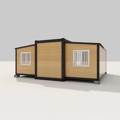 Maison de conteneur portable pliable préfabriquée de 20 pieds pour bureaux et maisons