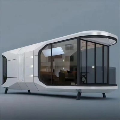Conception contemporaine Style Capsule solaire maison de l'espace Le conteneur expandable ultime