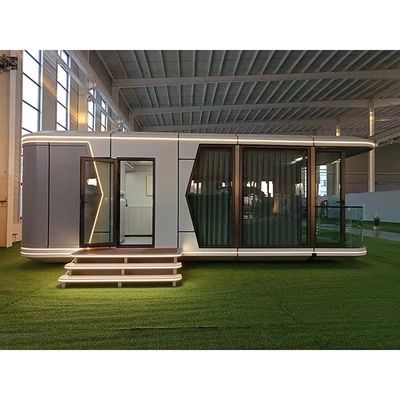 Conception contemporaine Style Capsule solaire maison de l'espace Le conteneur expandable ultime
